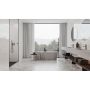 Carreau Mural Céramique Brillant Blanc Soho 8"x24" 15 Pi²