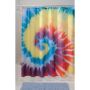 Tie Dye Shower Curtain
