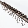 Shower Curtain Rollers, Set of 12