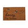 Honey I'm Home 18" x 30" Coir Mat