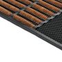 Tapis Utilitaire Caoutchouc et Demi-Brosse Coco 18" x 30"