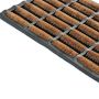 Tapis Utilitaire Caoutchouc et Brosse en Coco 16" x 24"