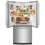30-inch, 19.7 cu. ft. French 3-Door Refrigerator with Water