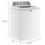 5.5 cu. ft. Top Loading Washer with Power™ Impeller