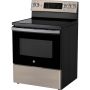 30-inch Freestanding Electric Range with True European Conve