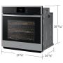 5.1 cu. Ft. Wall Oven with Air Fry