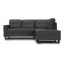 Tyler Sectional Grey Fabric
