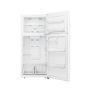 29.7" White Top Mount Refrigerator 18 Cu-Ft