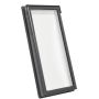 21-1/2" x 38-3/8" Grey Fixed Deck Mount Skylight