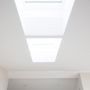 21-1/2" x 38-3/8" Grey Fixed Deck Mount Skylight