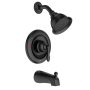 Caldwell Posi Temp Tub Shower Faucet- Matte Black