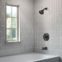 Caldwell Posi Temp Tub Shower Faucet- Matte Black