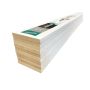 1/2" x 4" x 8" MDF Primed Baseboard Valupak (10/Pack)