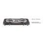 Double Coil Portable Electric Cooktop