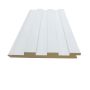 1/2" x 5-3/8" x 10' Primed MDF Slatwall Paneling