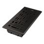 4 x 10 Cast Iron Arts & Crafts Floor Register