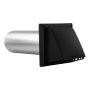 Capot de Ventilation Préféré / Garde 4" Noir