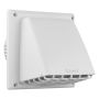 4" Vent Cap Preferred with 3" Pipe - White