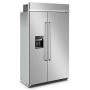 48" 29.4 cu. ft. Side-by-Side Refrigerator Stainless Steel