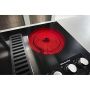 36" Built-in Electric Cooktop with 5 Elements Black