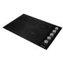 30" Built-in Electric Cooktop with 5 Elements Black