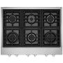 36" Gas Rangetop with Ultra Power™Dual-Flame Burners