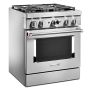30" Dual Fuel Range w/ Even-Heat™ True Convection Stainless