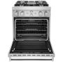 30" Dual Fuel Range w/ Even-Heat™ True Convection Stainless