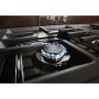 Cuisinière amovible à biénergie de 36po à convection véritab