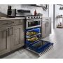 30" 5 Burner Dual Fuel Double Oven Convection Range