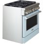 36" Gas Range with Even-Heat™ True Convection Blue