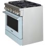 36" Gas Range with Even-Heat™ True Convection Blue