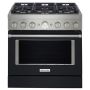 36" Gas Range with Even-Heat™ True Convection