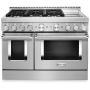 48" Gas Range with Even-Heat™ True Convection Stainless