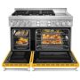 48" Gas Range with Even-Heat™ True Convection