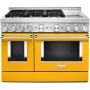 48" Gas Range with Even-Heat™ True Convection