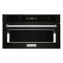 27" 1.4cf Built-in Microwave Oven with Convection Black SS