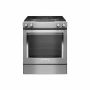 30" 4-Burner Dual Fuel Downdraft Front Control Range