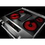 30" Electric Downdraft Front Control Range