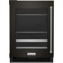 24" Beverage Center With Glass Door & Metal-Front Racks
