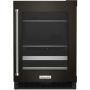 24" Beverage Center With Glass Door & Metal-Front Racks