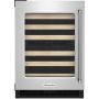 24" Panel-Ready Undercounter Wine Cellar Stainless Steel