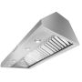 48" Commercial-Style Wall Mount Hood Shell