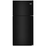 33" 21 Cu. Ft. Top Freezer Refrigerator - Black