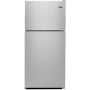 33" 21 cu.ft. Top Freezer Refrigerator - Stainless Steel