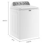 5.2 cu. ft. Top Loading Washer with Power™ Agitator