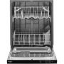 24" 55dBA Top Control Pocket Handle Dishwasher - Black