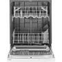 24" 55dBA Top Control Pocket Handle Dishwasher - White