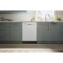 24" 55dBA Top Control Pocket Handle Dishwasher - White