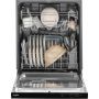 24" Top Control Dishwasher with Hybrid Tub - Black